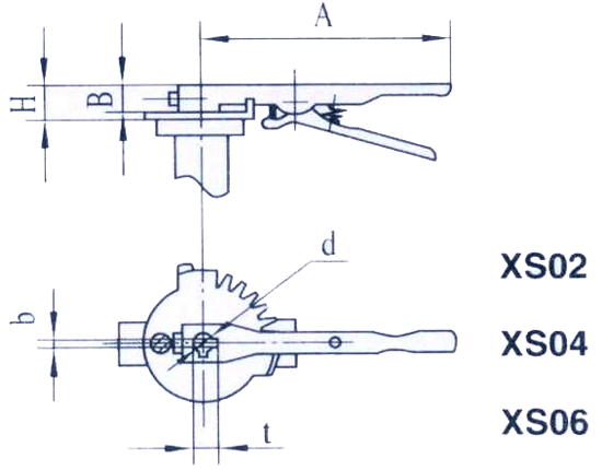 XDJ系列地下用二級傳動閥門減速器 